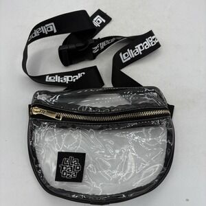 Lollapalooza Fanny Belt Bag Clear Adult Adjustable Zip